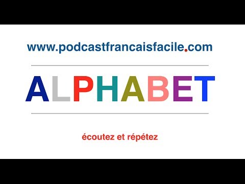 L Alphabet En Francais