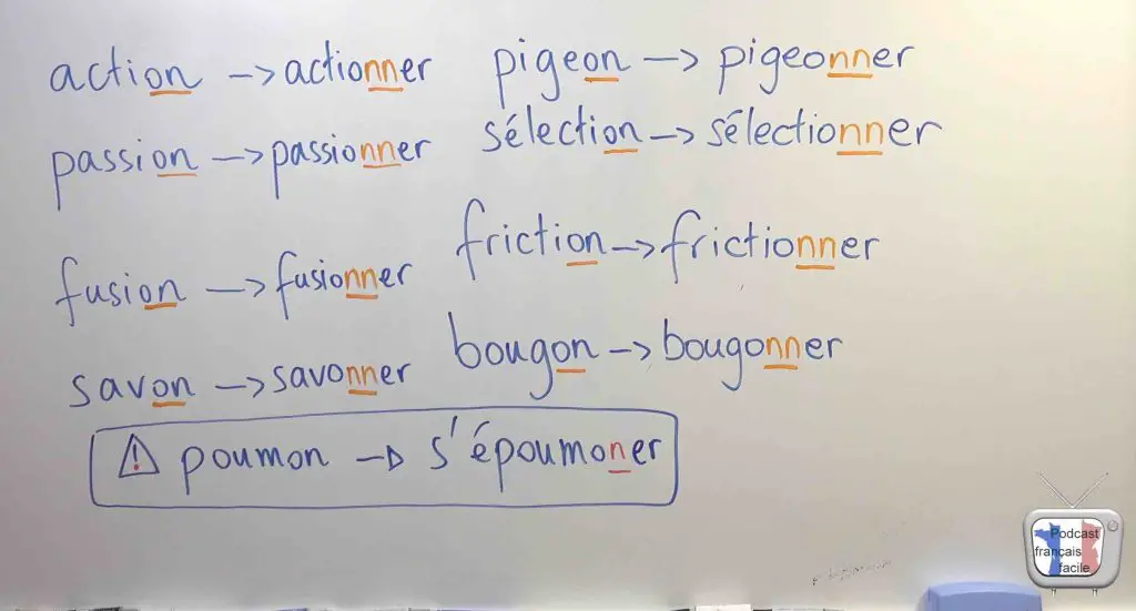 Règle double consonne le cas des noms en on, in, an (niveau C1)