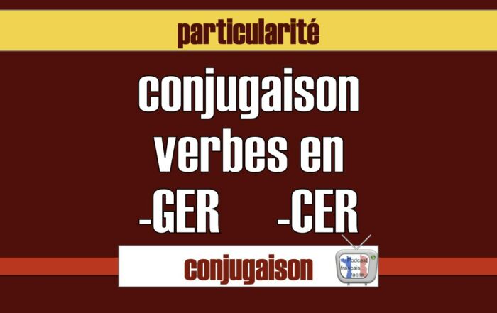 - Apprendre la conjugaison en français - Learn french conjugation