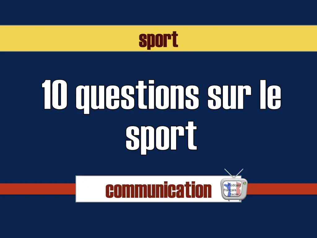 sport communication FLE