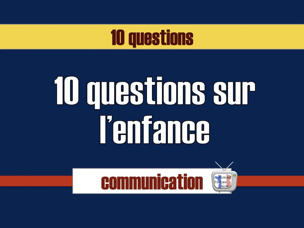 questions imparfait