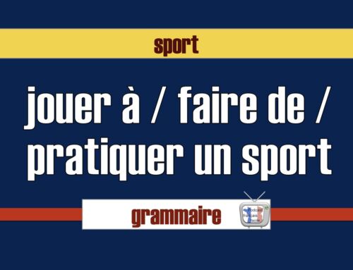 Différence entre jouer et faire du sport